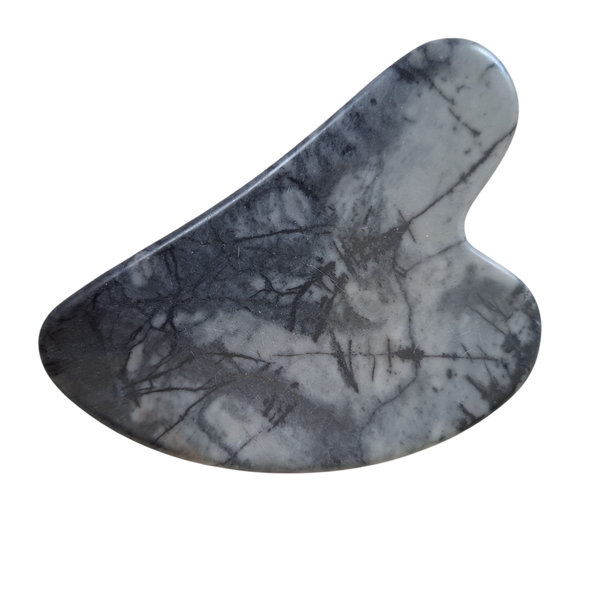 Heart Shaped Gua Sha  Massager, Picasso Stone - 5