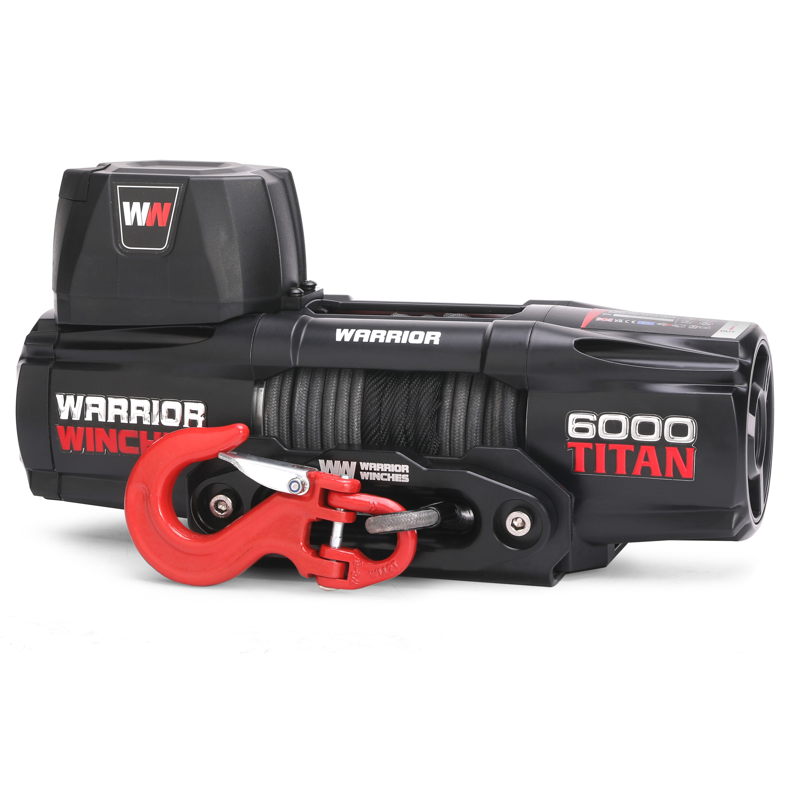 Warrior Titan 6000 dragvinsch / Maxlast: 2722 kg - 2