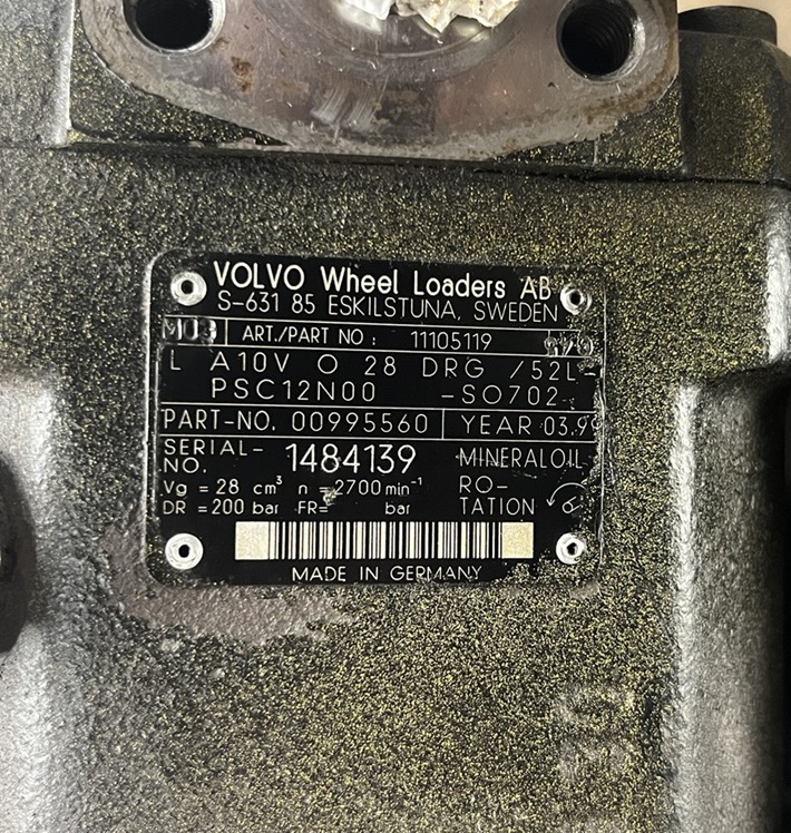 Hydraulic pump 11105119 - 4