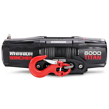 Warrior Titan  slim 6000 dragvinsch / Maxlast: 2722 kg 