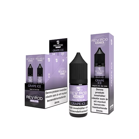REV POD Salt Grape Ice 50/50 14 mg