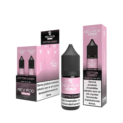REV POD Salt Cotton Candy 50/50 14 mg