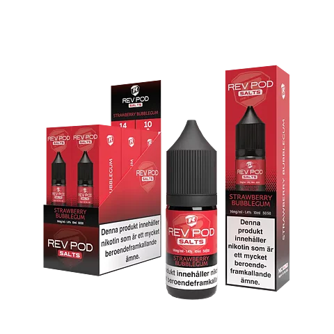 REV POD Salt Strawberry Bubblegum 50/50 14 mg