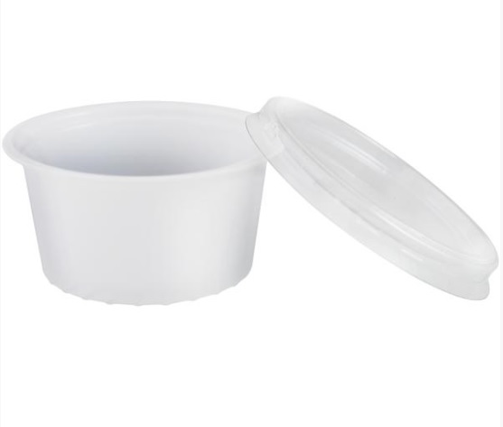 100ML Sås bägare & lock (1000st)Plax