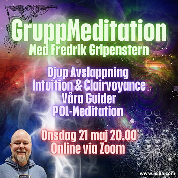 INSPELAD Gruppmeditation med Fredrik 2025-05-21