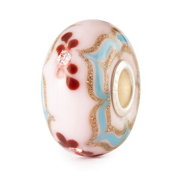 Trollbeads Petal Lace Glow glaskula