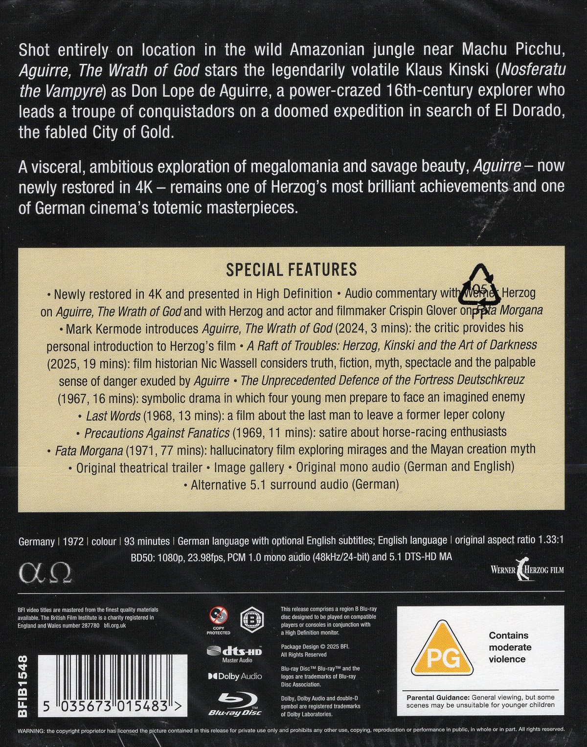 Aguirre - Wrath Of God (ej svensk text) (Blu-ray) - 2