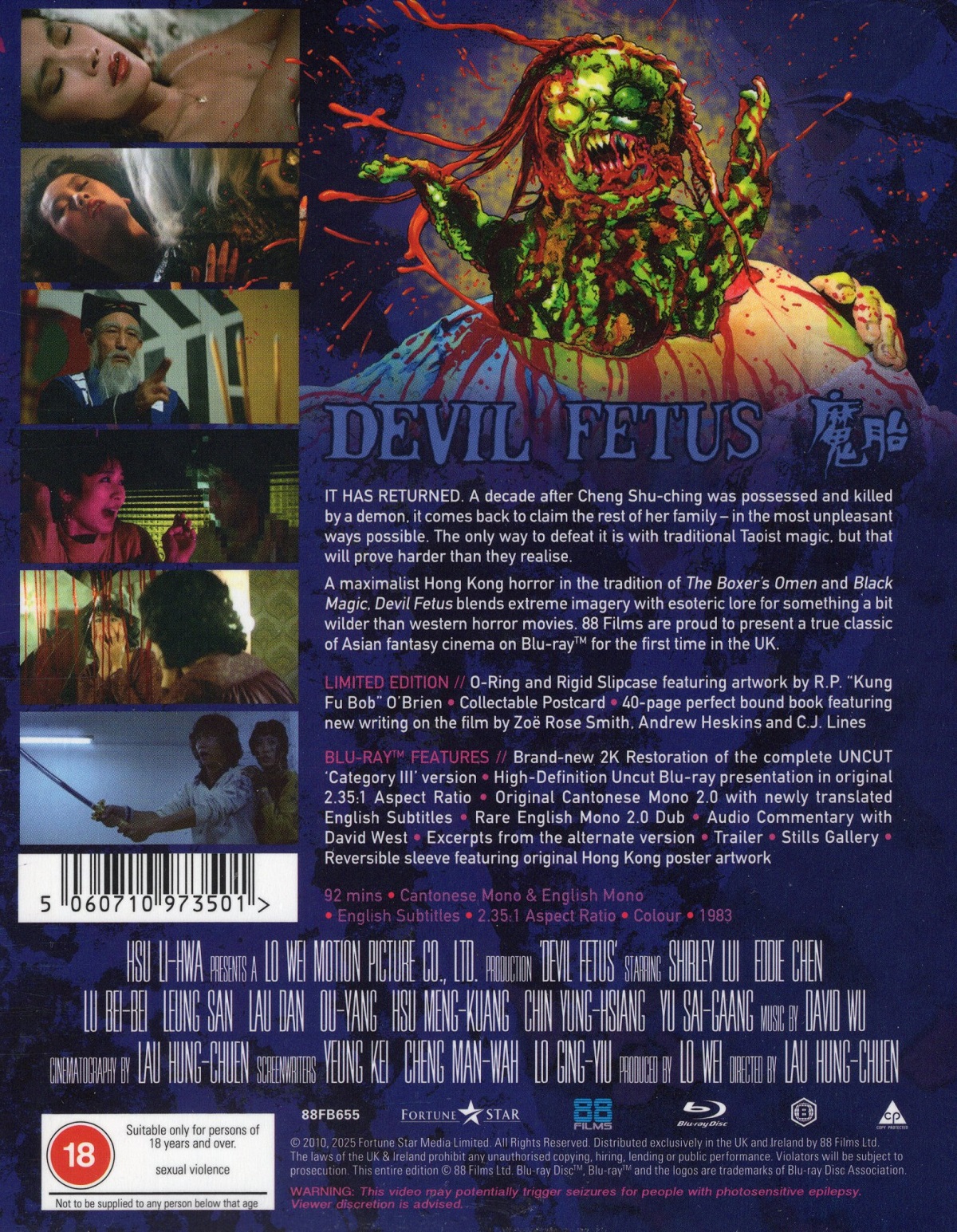 Devil Fetus (Deluxe Limited Edition) (ej svensk text) (Blu-ray) - 2
