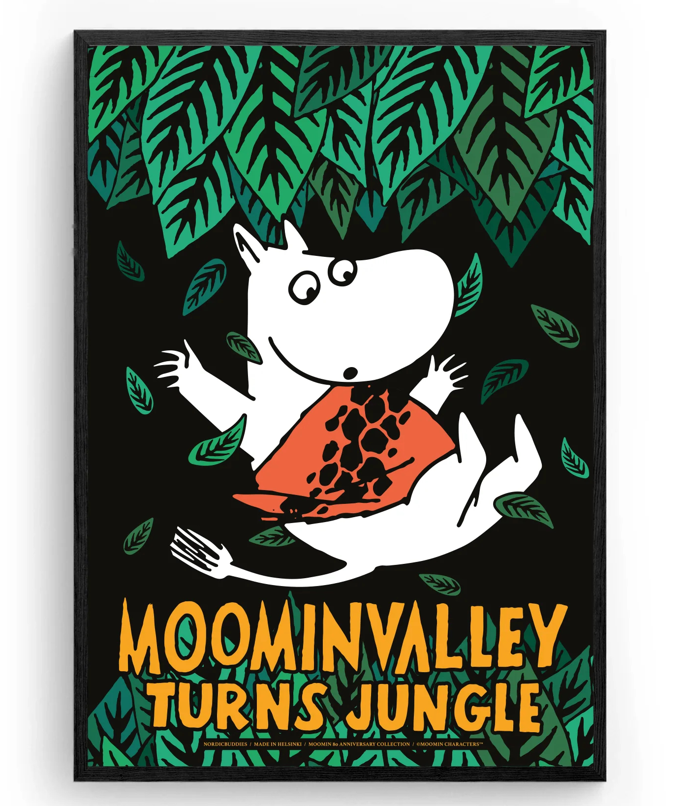 Mumin Affisch 30x40 cm - Moomin 80