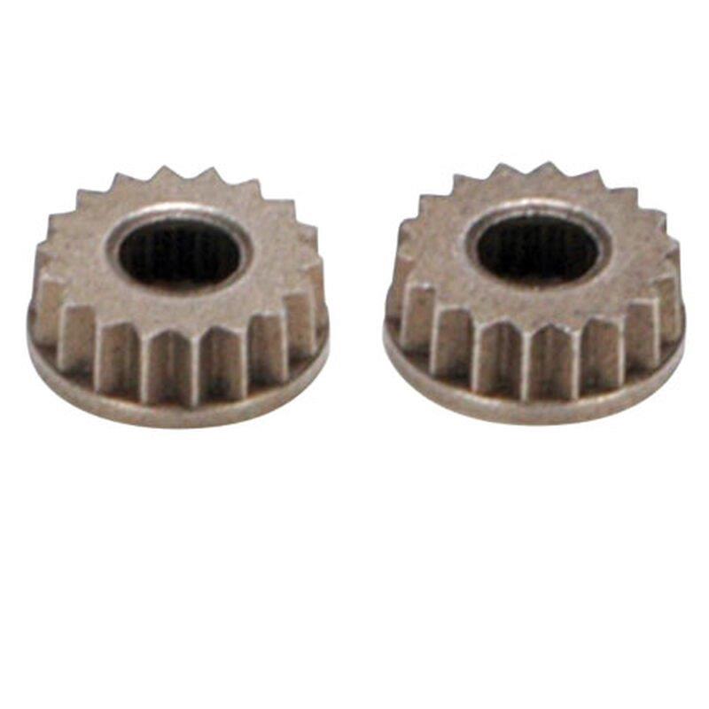 LOSI Metal Servo Arm Insert, 23 Spline, JR (2): 8X, 8XE
