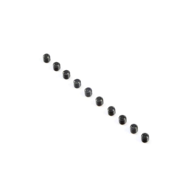 TLR Flat Point Set Screws M4x4mm (10)
