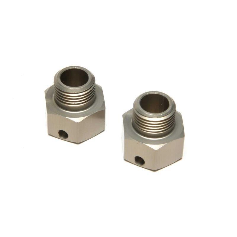 TLR Wheel Hex, Rear: 8XT