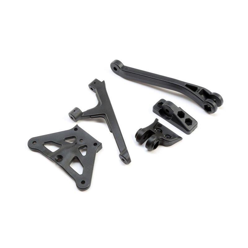 TLR Chassis Braces: 8IGHT-X