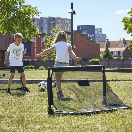 Salta fotbollsmål Challenge 100x60 cm hopfällbara  2-pack - 5