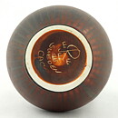 Carl-Harry Stålhane (CAC 1950s) Brown Vase with Handle 18 cm