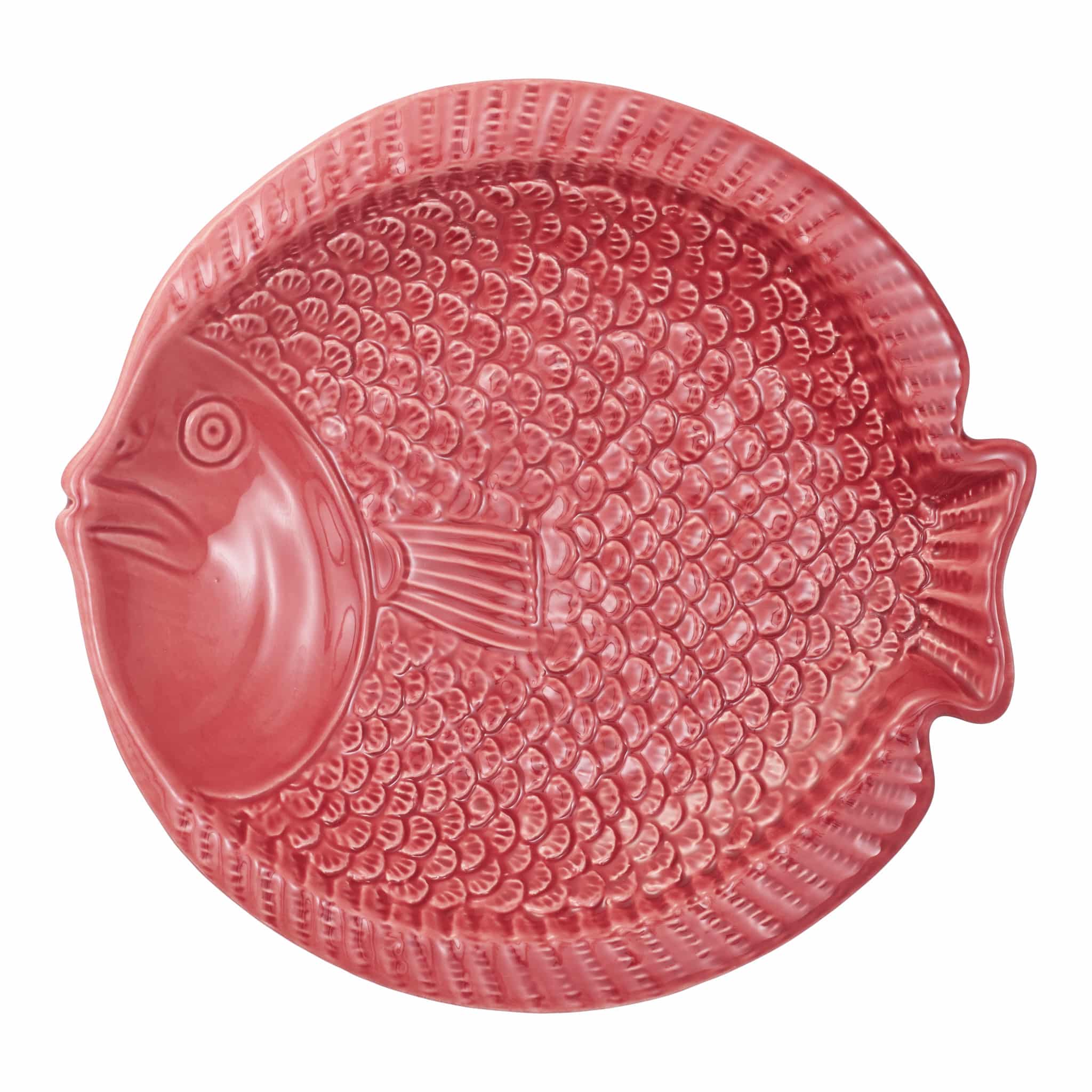 Pescado plate large blush