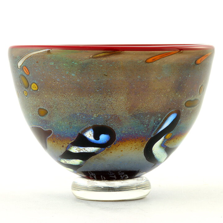 Bertil Vallien (Atelier 1993) Colorful Atelier Bowl 8/6 cm