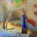 Bertil Vallien (Atelier 1993) Colorful Atelier Bowl 8/6 cm