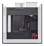Red Sea - Max Nano Peninsula G2 87L - Komplett akvarium med möbel - Vit