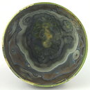 イサク・イサクソン  一点もの  緑色のボウル  結晶釉  茶碗  (12cm)  2000年代  #15