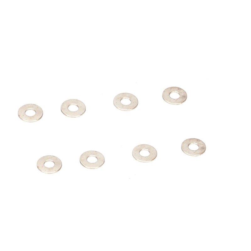 TLR 16mm Shock Piston Washer (8): 8B 3.0, 8X, 8XE