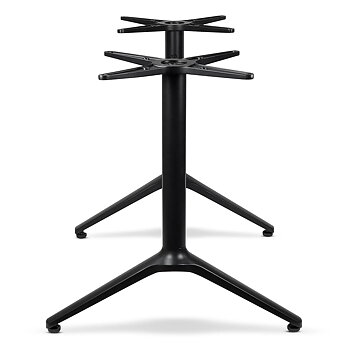 Table stand GRANADA rect , Black