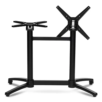 Table stand Barcelona Rec. folding Black