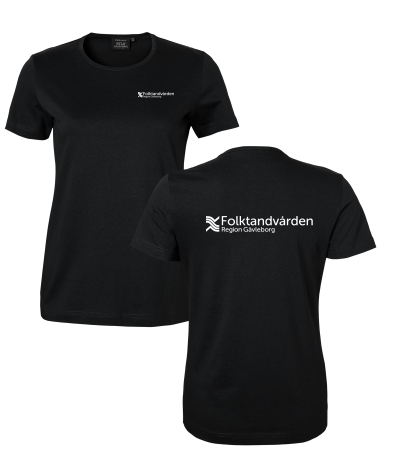 T-shirt, svart