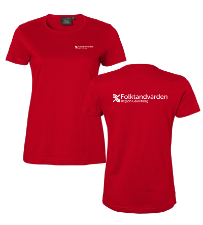 T-shirt, röd