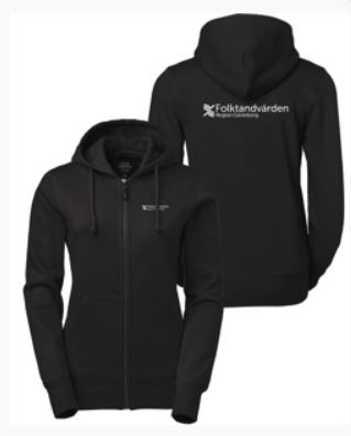 Hoodie, svart