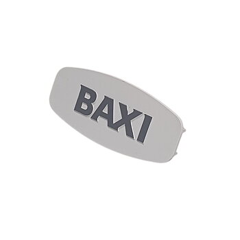 BAXI-plastlogga kabinett