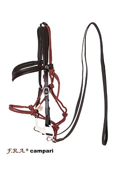 Ridgrimma / trailträns / träningsträns, F.R.A.® "Campari" (anatomisk), brun