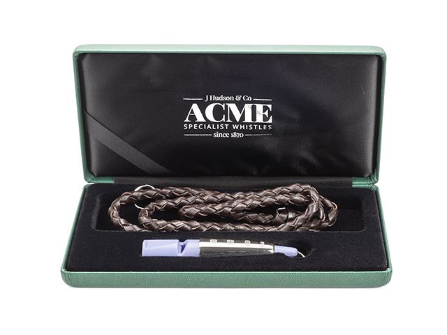 ACME whistle 211 1/2 sterling silver hard gold plated