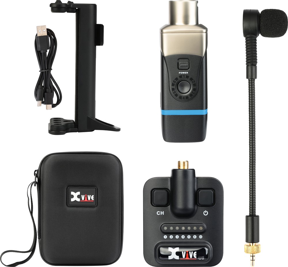 Xvive U8 Acoustic Guitar Wireless System - 2