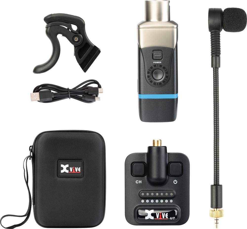 Xvive U7 Saxophone And Trumpet Wireless System - 2