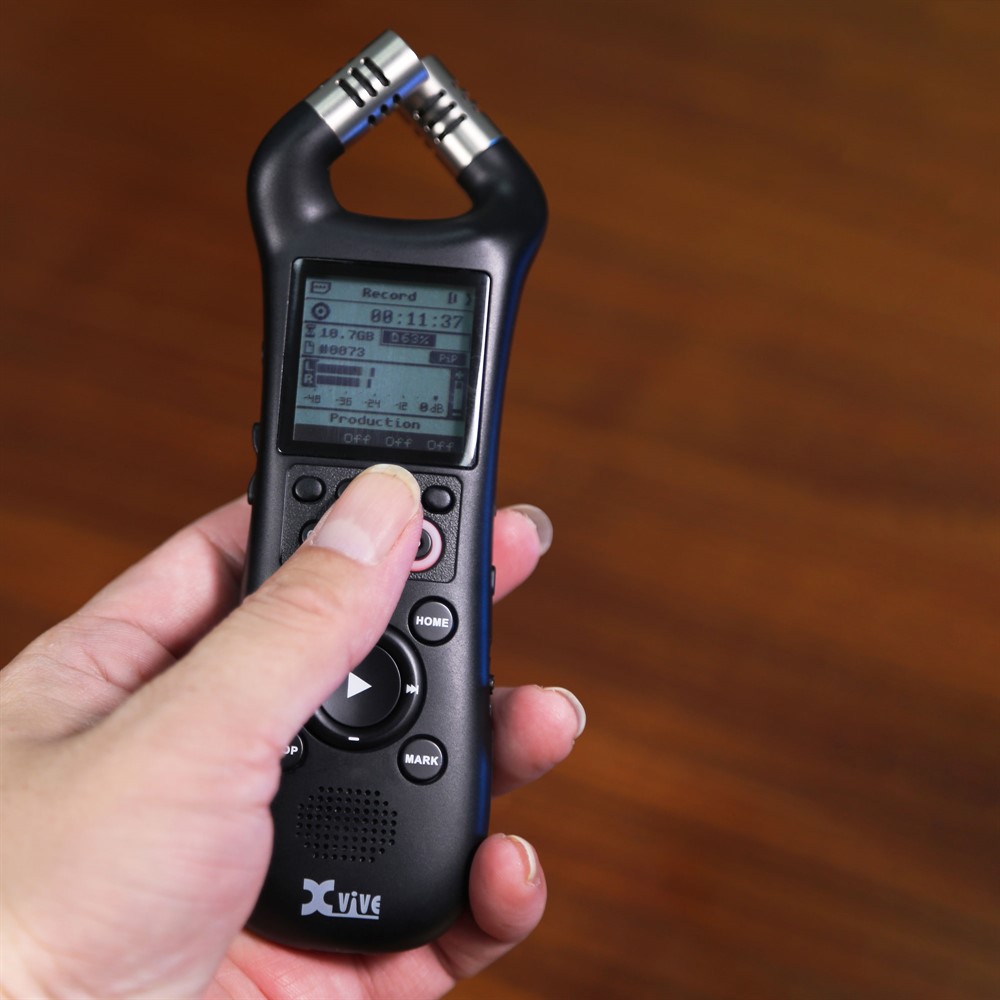 Xvive XVR-1 Portable Stereo Recorder - 7