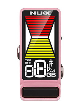 NUX Mini Core Series tuner pedal FLOW TUNE PINK MkII