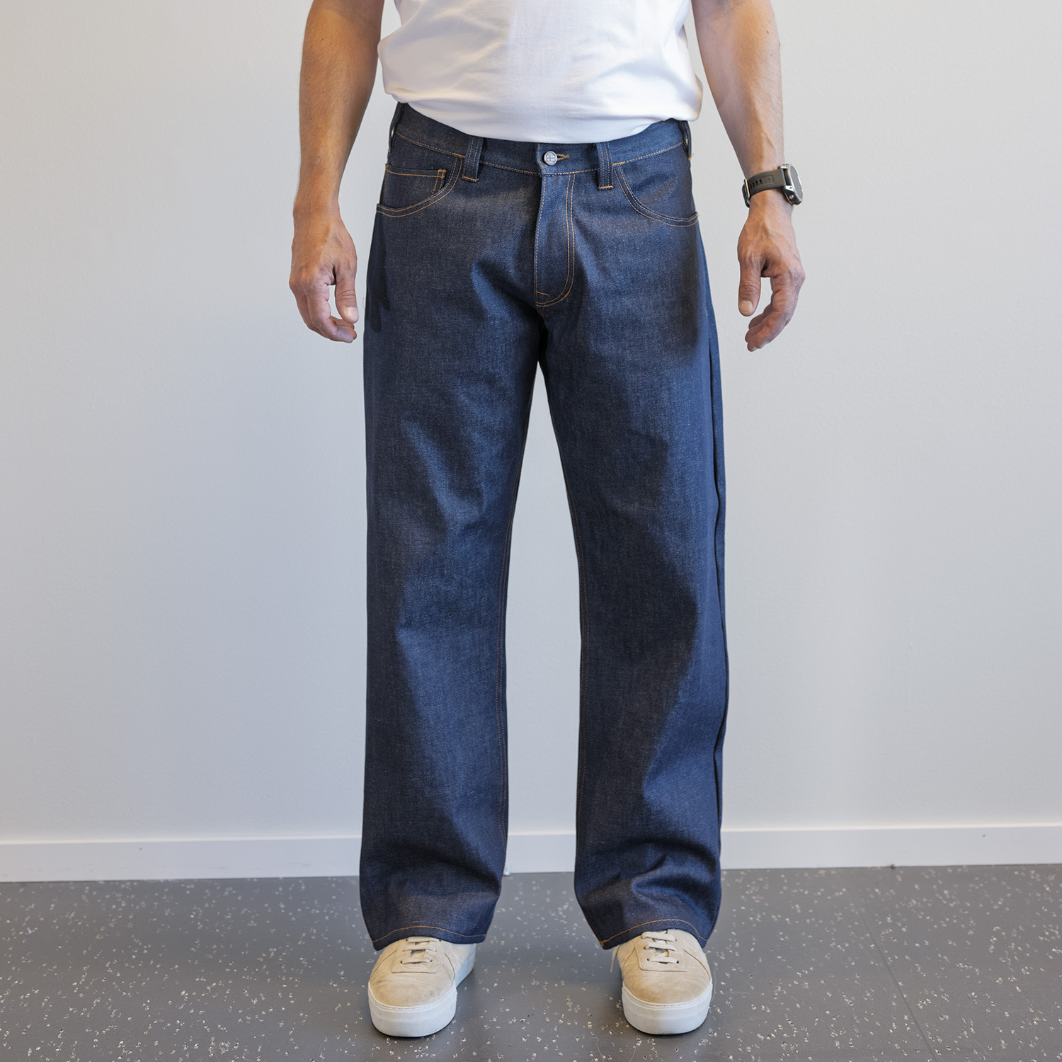 JV004 WEITE JEANS AUS BAUMWOLLE - 3