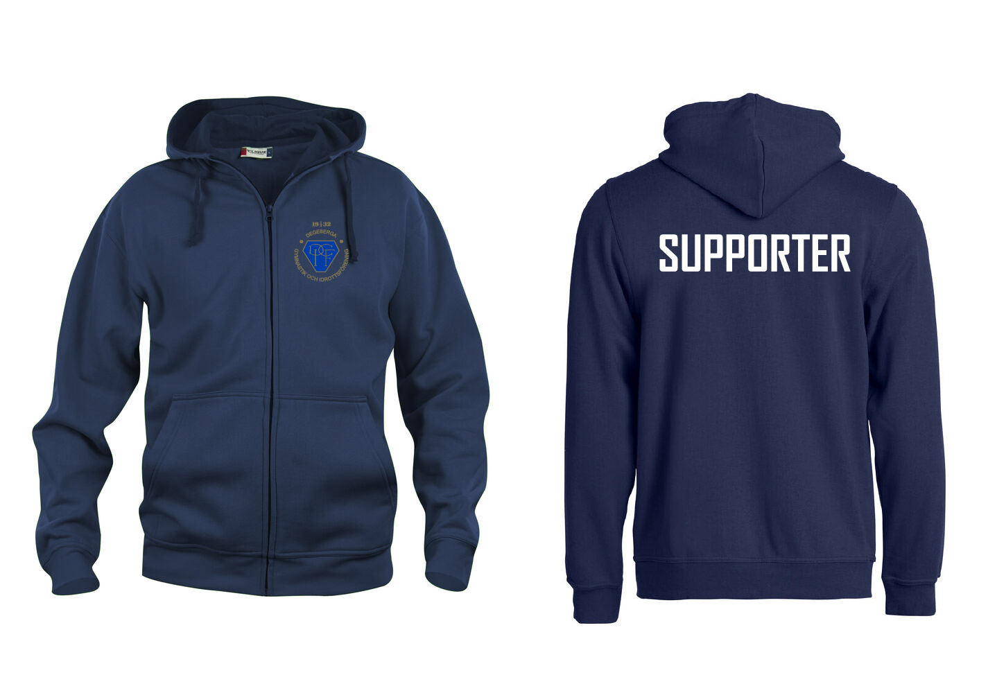 Degeberga GOIF Supporter Ziphoodie SR