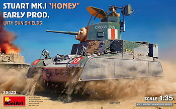 Stuart Mk.I Honey Early Prod. w. Sun Shields 1/35