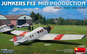 Junkers F13 m.prod, Tysk/Polsk/Schweizisk Tjänst 1/48