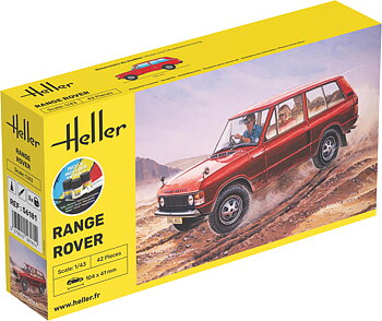 Range Rover inkl. pensel/färg/lim, 1/43