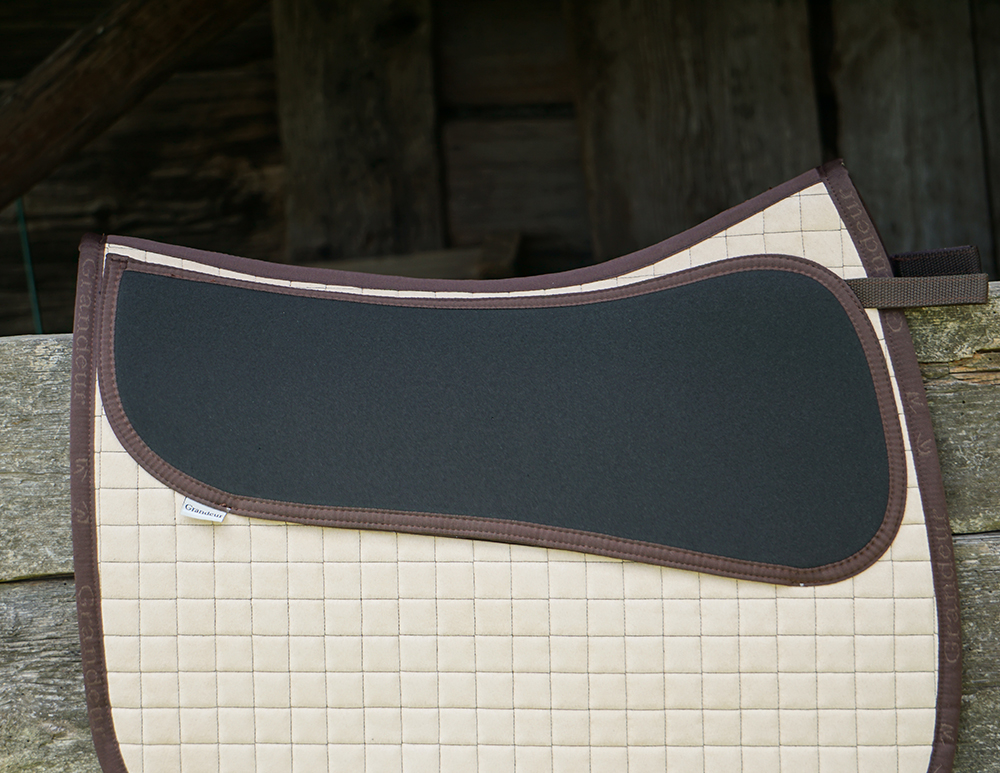 Grandeur STANDARD Dressage (with pockets for inlays + anti-slip), beige - 2