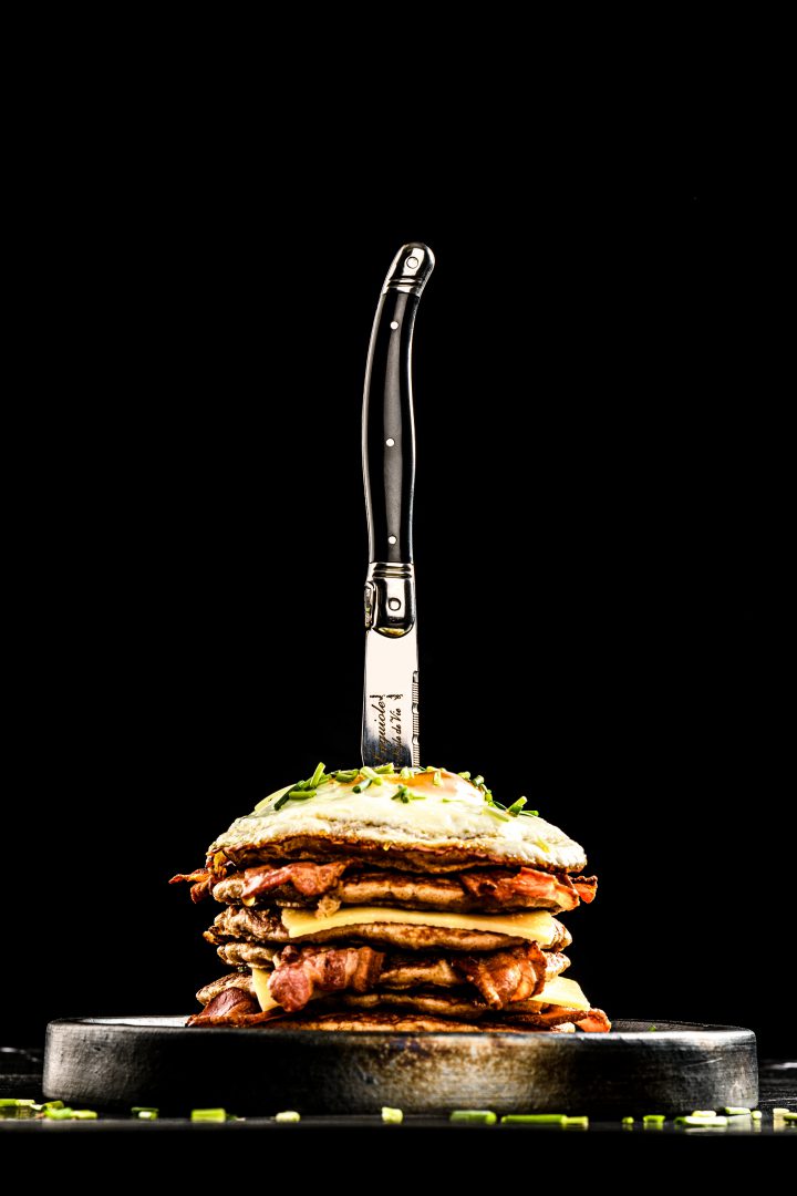 Barbecue knife set 6-set - Laguiole Black - 9