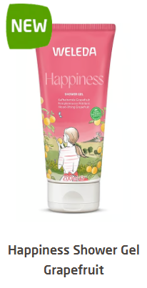 Happiness Shower Gel Grapefruit 200 ml - Weleda