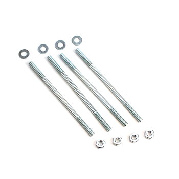 Stehbolzen Satz 4 Stück M6x116 mit Mutter und Unterlegscheibe