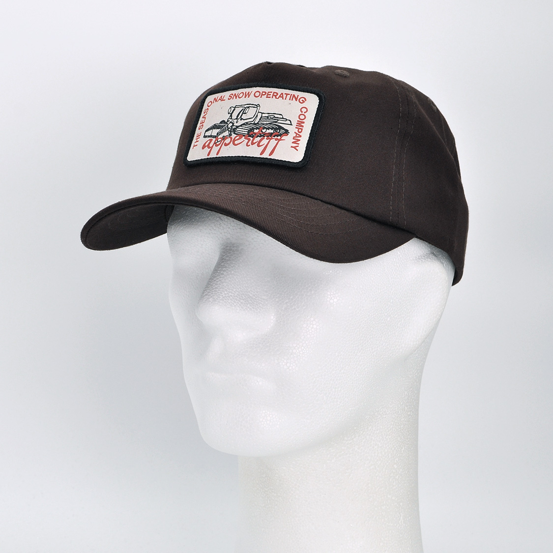 appertiff - Snowcat Unstructured 5-Panel Dark Brown