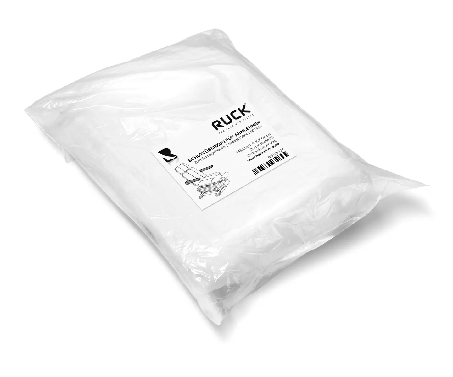 Engångsskydd för armstöd, ca 60/12,5 cm (50 st)