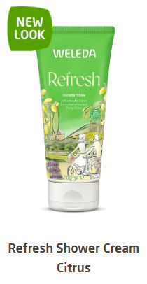Refresh Shower Cream Citrus 200 ml - Weleda