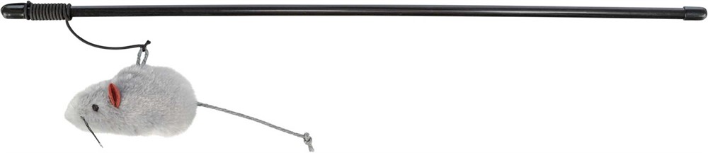 Kattvippa med plyschmus, 50cm